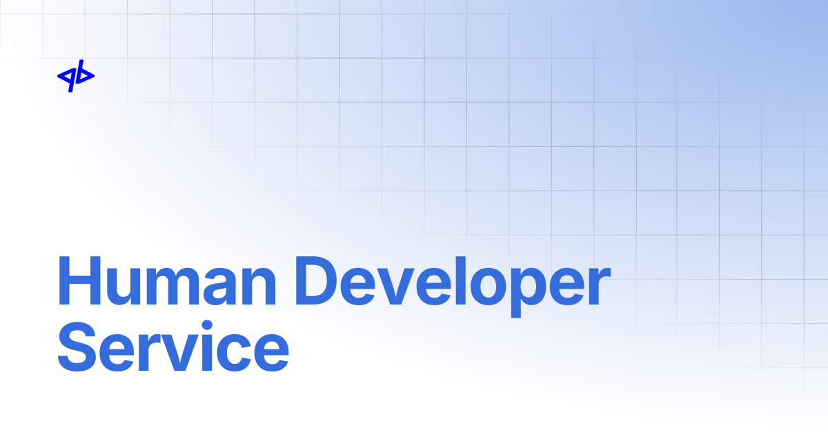 Human Developer Service | QuantumByte Docs