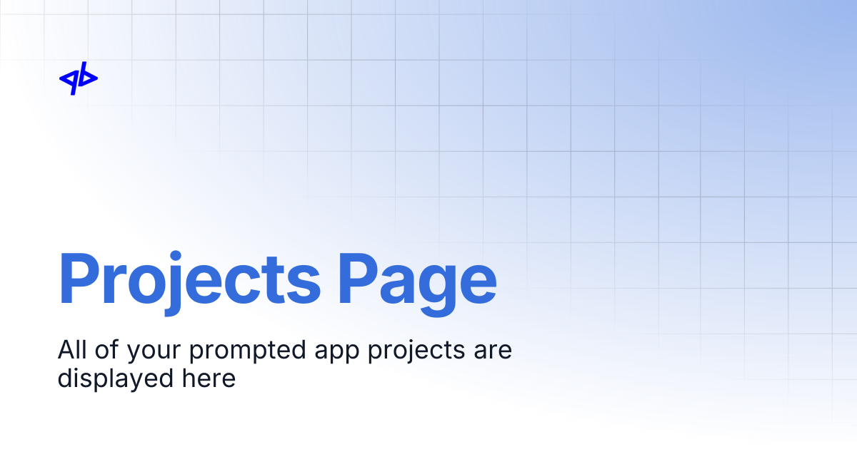Projects Page | QuantumByte Docs